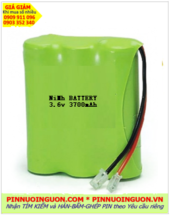 Pin hàng hải 3.6v-17670-3700mAh, Pin sạc NiMh 3.6v-17670-3700mAh /Nhận hàn ghép pin theo yêu cầu